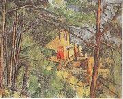 Paul Cezanne View of Chateau Noir (mk35) Germany oil painting artist